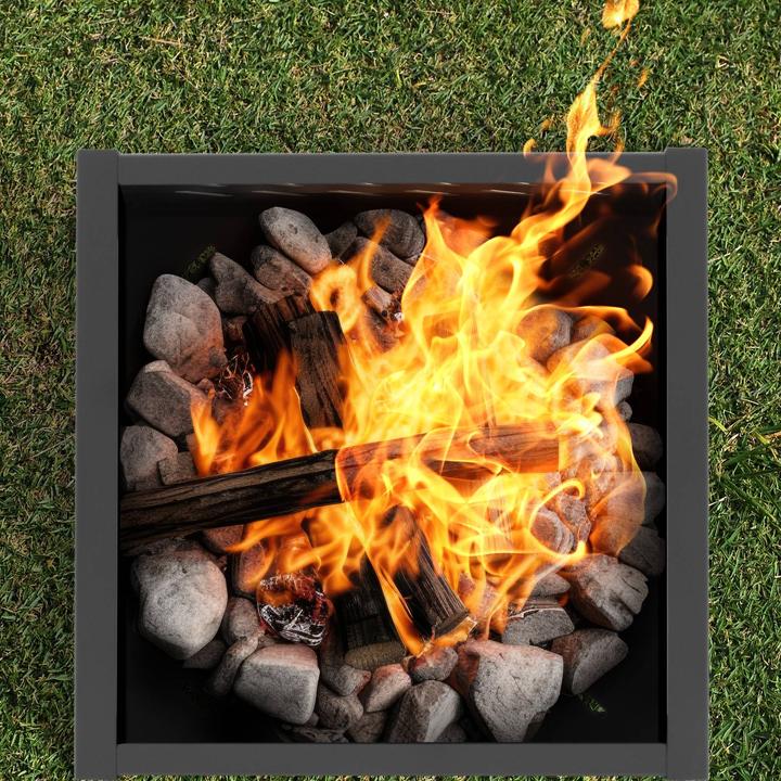 Produktbild Uniprodo Feuerschale Feuerkorb Garten-Feuerkorb Garten-Feuerschale Feuerstelle zusammensteckbar (30 cm)