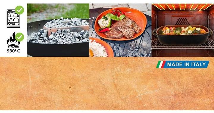 Produktbild Nouvel Grill- & Backofenschale Grill me, 18 x 16 cm, 2 Griffe