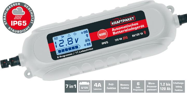 Produktbild Dino Batterieladegerät (12V, 6V, 3.80 A)