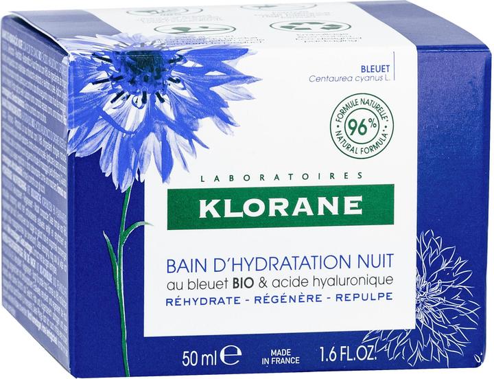 Immagine prodotto Klorane Maschera idratante per la notte con fiordaliso biologico (50 ml)