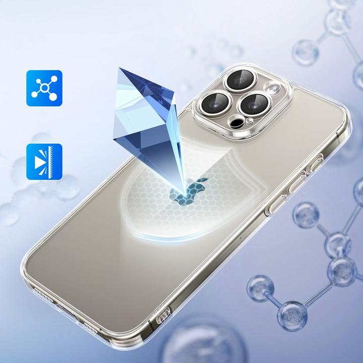 Immagine prodotto Ugreen Custodia protettiva Classy Clear per iPhone 16 Pro Max - Trasparente (Apple iPhone 16 Pro Max)