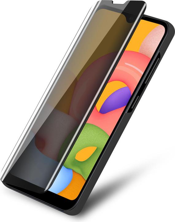 Actual product image Cadorabo Book Smart View Mirror Cover (Samsung Galaxy A01)
