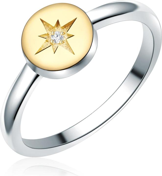 Lulu & Jane Sterling Silber Diamant silber/gelbgold - 33666
