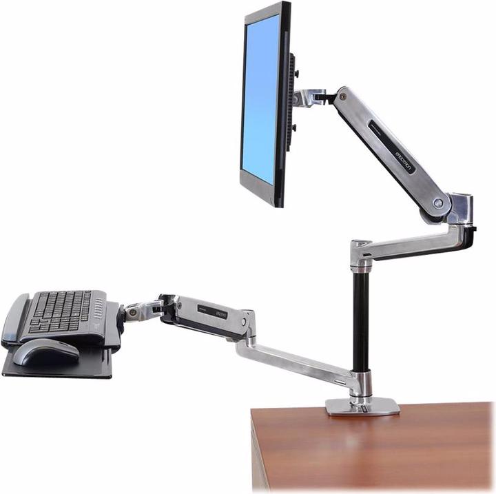 Produktbild Ergotron LX Monitor Arm mit patentierter CF-Technologie (Tisch, 42")