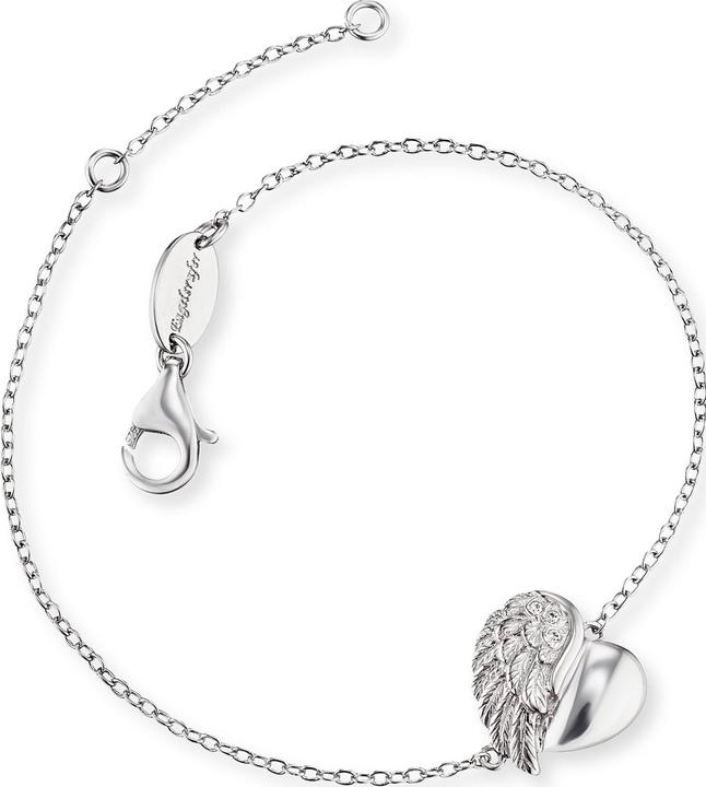 Engelsrufer Armband Herzflügel (17.50 cm, 925er Silber)