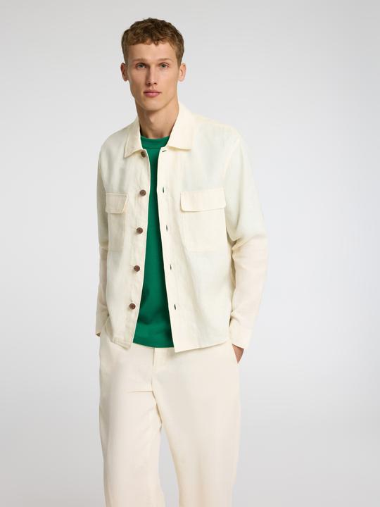 Actual product image Selected Homme 100% linen overshirt (50)