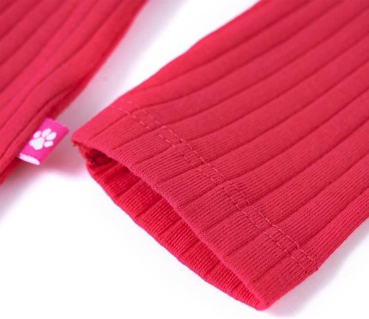 Immagine prodotto VidaXL Camicia a maniche lunghe per bambini rosa brillante 104,Materiale: 95% cotone (104)