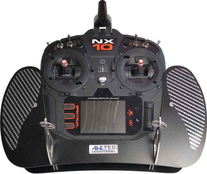 Actual product image AHLtec Transmitter panel Spektrum NX6, NX8, NX10 in Black