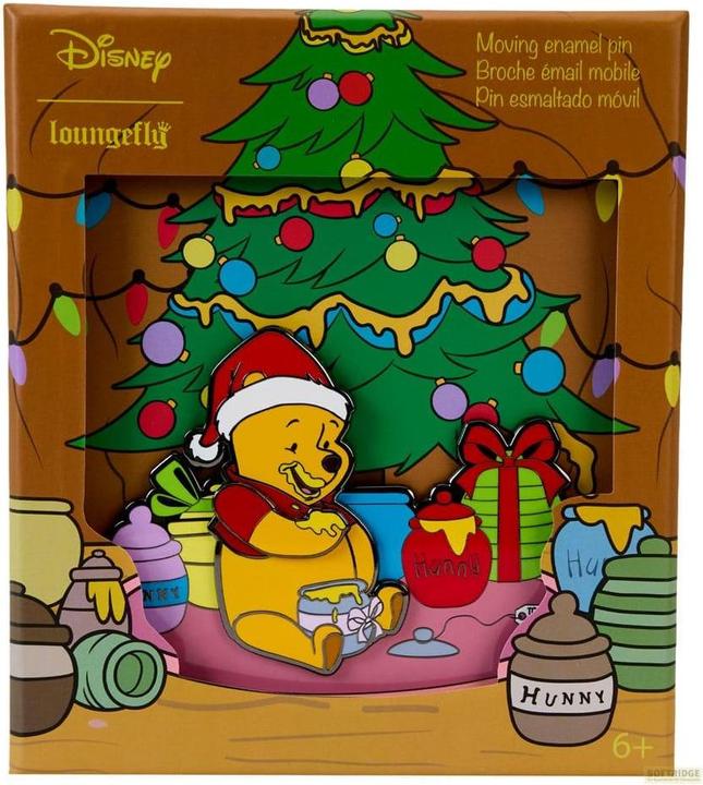 Loungefly Disney by Ansteck-Pins Winnie the Pooh Honey Present 3" Limited Edition 8 cm