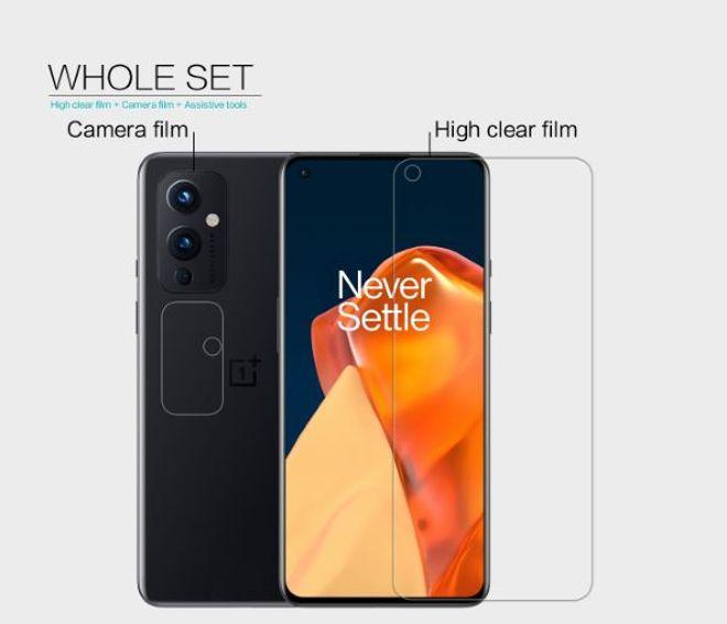 Actual product image Nillkin Super Clear Series Protective Film (1 Piece, OnePlus 9)