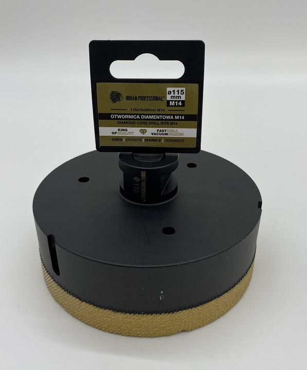 Actual product image No Name DIAMOND DRILL M14 115mm DRY DRILL /Indian Professional (115 mm)
