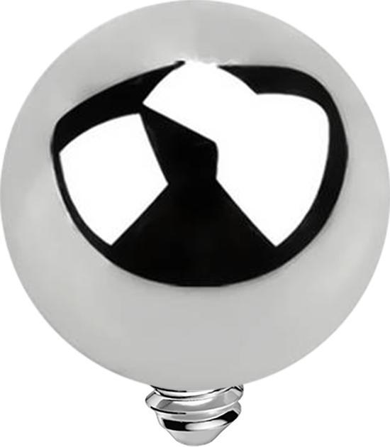 Produktbild Star Piercing Dermal Anchor Kugel silber (Chirurgenstahl 316L)