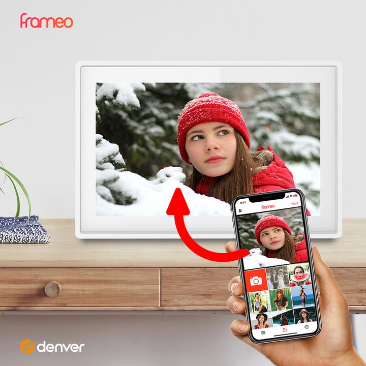 Actual product image Denver Digital picture frame PFF-1021 (10.10", 1280 x 800 pixels)