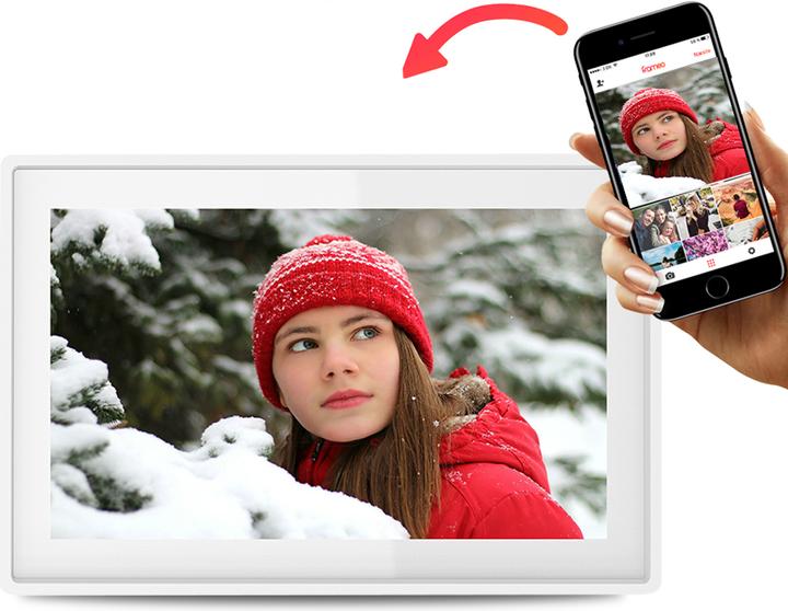 Actual product image Denver Digital picture frame PFF-1021 (10.10", 1280 x 800 pixels)