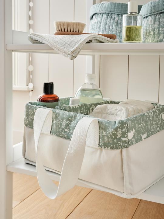 Actual product image Vertbaudet Babyzimmer Aufbewahrungskorb mit 2 Fächern