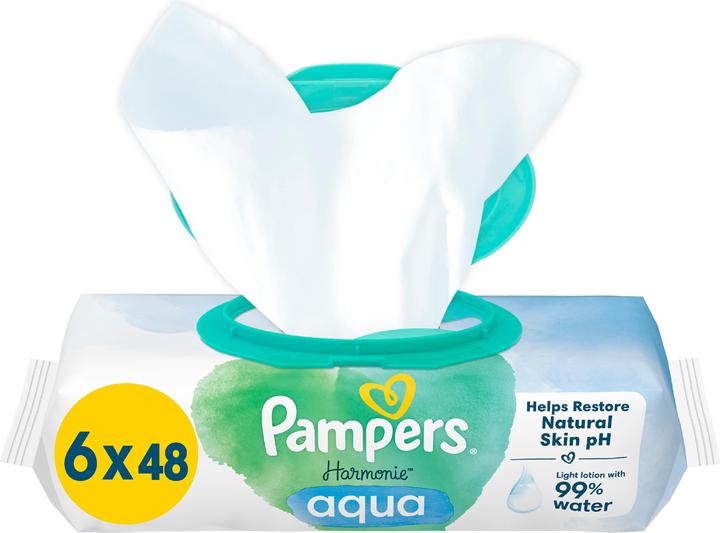 Pampers Harmonie Aqua (288 Stück)
