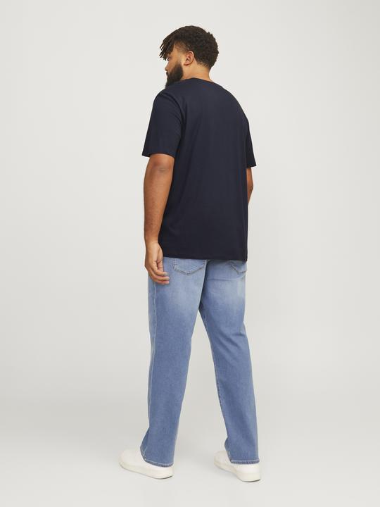 Produktbild Jack & Jones Jjelogo Tee Ss O-Neck 2 Col Aw24 S Pls (7XL)