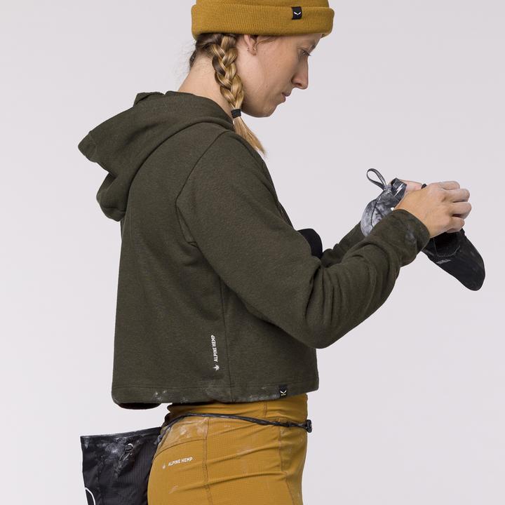 Produktbild Salewa Lavaredo Hemp Cropped Kapuzenpulli Da (34)