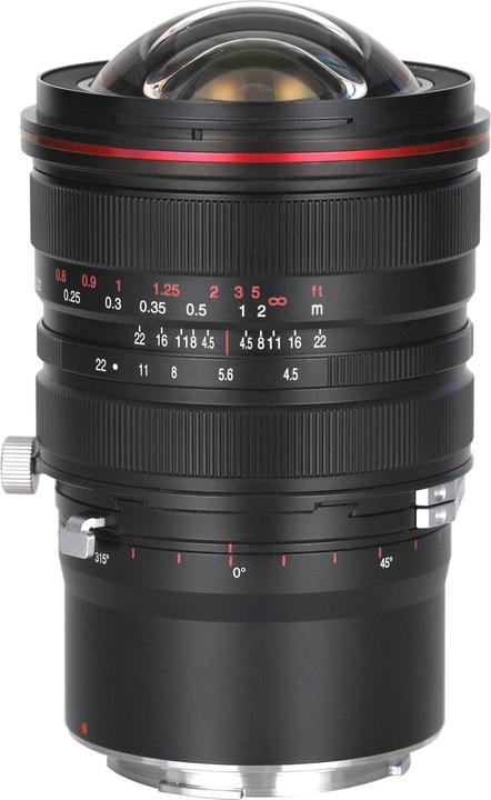 Laowa 15mm 1:4.5R Zero-D Shift L-Mount (mise au point manuelle) (Monture L, Plein format)