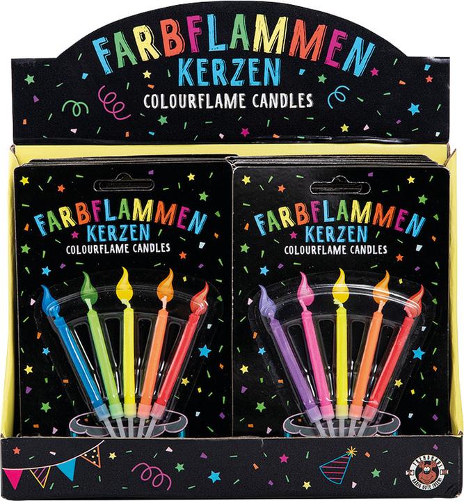 Produktbild Trendhaus Farbflammen Birthday Fun (5 x)