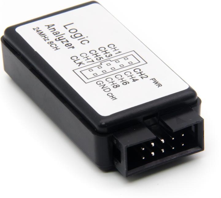 Image du produit Purecrea Analyseur logique USB 8 canaux 24MHz