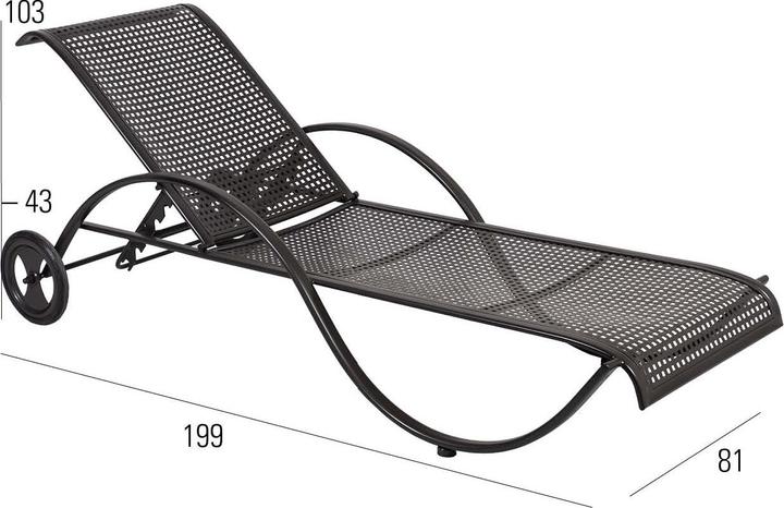 Produktbild Mbm Liege (199 cm)