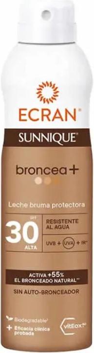 Ecran Sunnique Broncea Bruma Protect Spf30 250ml (Sonnenspray, SPF 30, 250 ml, 250 g)