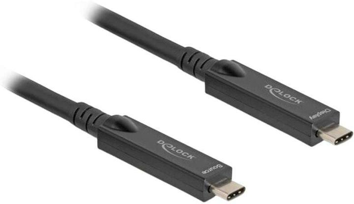 Actual product image Delock Active optical USB-C 8K video + data + PD cable 5 m (5 m, USB 3.2 Gen 2)