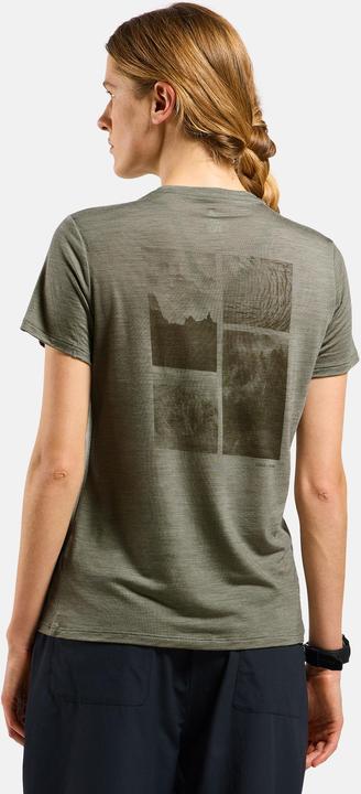 Produktbild Odlo Women's X Pow Merino Tencel T-Shirt Crew Neck S/S (M)