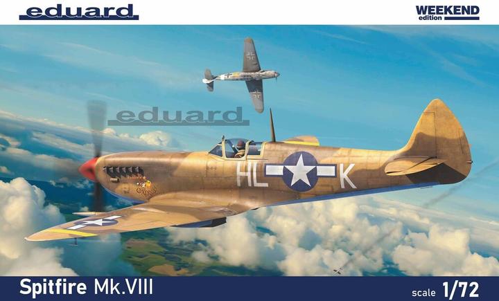 Actual product image Eduard Spitfire Mk.VIII 1/72