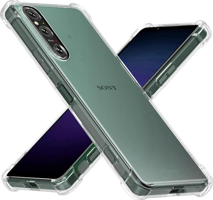 Screenguard Sony Xperia 1 V Cover Crystal Soft Airbag Bumper (Sony Xperia 1 V)