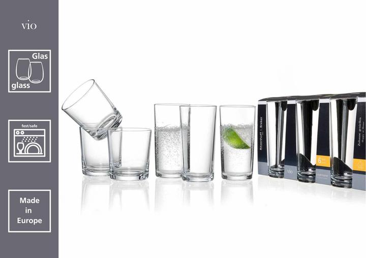 Image du produit Ritzenhoff & Breker Verre à long drink Vio 6ST 260ml (0.26 l, 6 x)