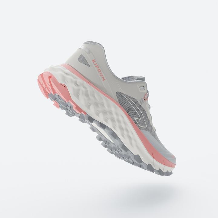 Produktbild Kiprun Trailrunningschuhe Damen - MT Cushion 2 grau/rosa (39)