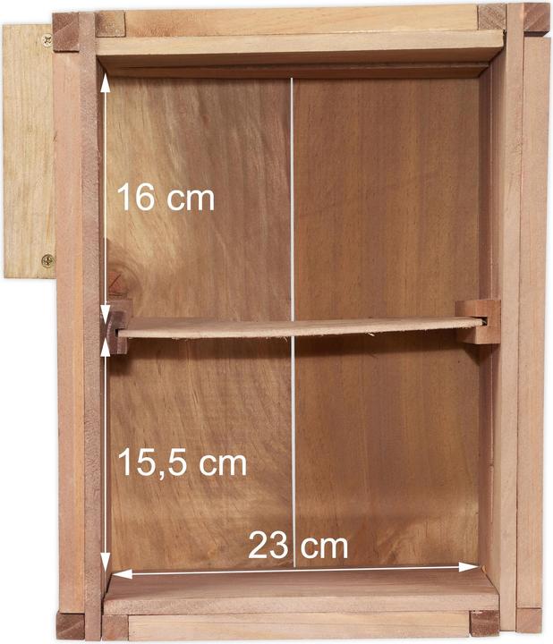 Actual product image Relaxdays Hedgehog House (Digger wasps, Bee)