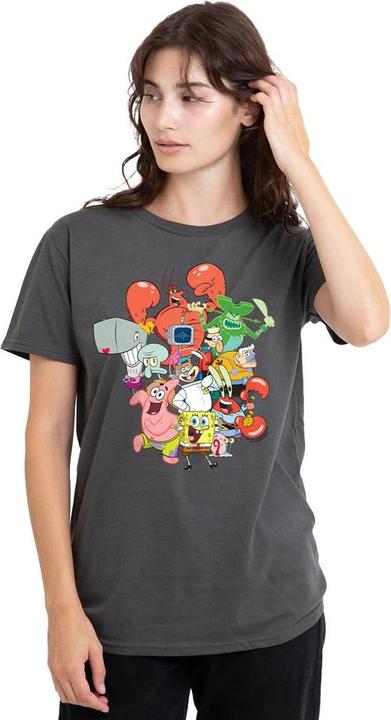 Image du produit Spongebob Squarepants - T-shirt THE WHOLE GANG - Adulte (XXL)