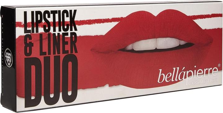 Immagine prodotto Bellapierre Cosmetics Kit - Rossetto & Liner Duo Rosso Fuoco (Rosso fuoco)