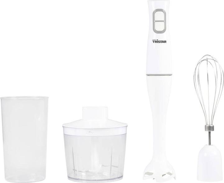 Tristar MX-4851 Hand blender 350 W with chopper attachment, whisk attachment, with
