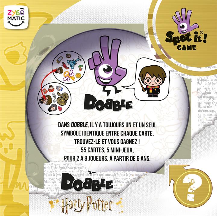 Actual product image Asmodée Dobble Harry Potter (French)