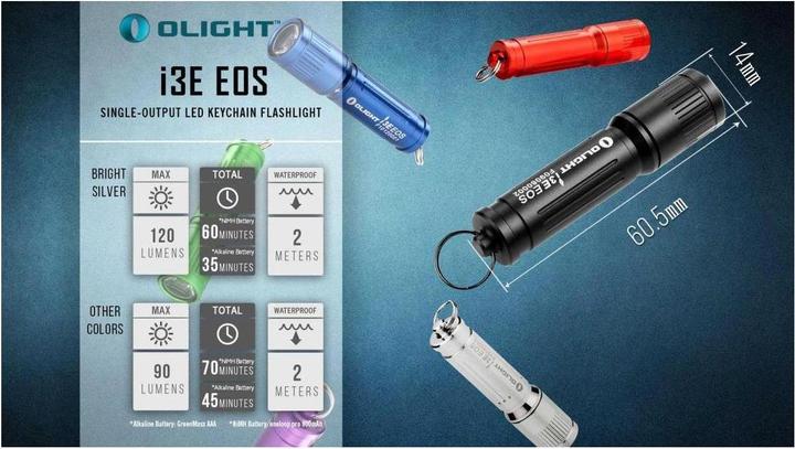 Immagine prodotto Olight I3E (6.05 cm, 90 lm)