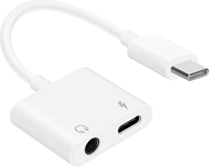 Produktbild Enkay USB-C auf 3.5mm + USB-C Audio- und Ladeadapter (USB Typ C, USB Typ C, 3.5mm Klinke)
