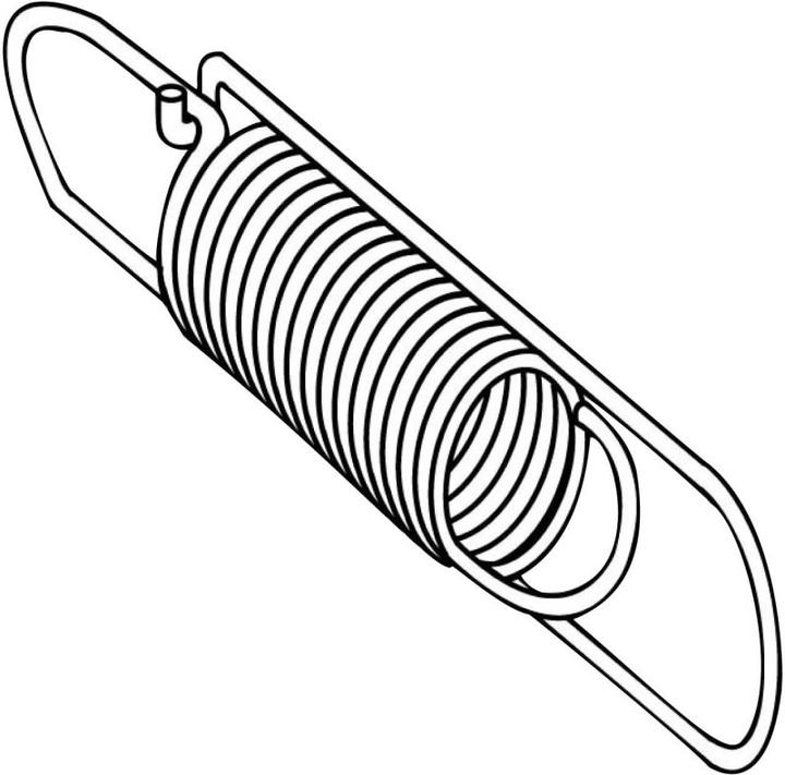 Actual product image TE Sensors Rope Pull End Spring
