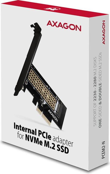 Actual product image Axagon PCEM2-N