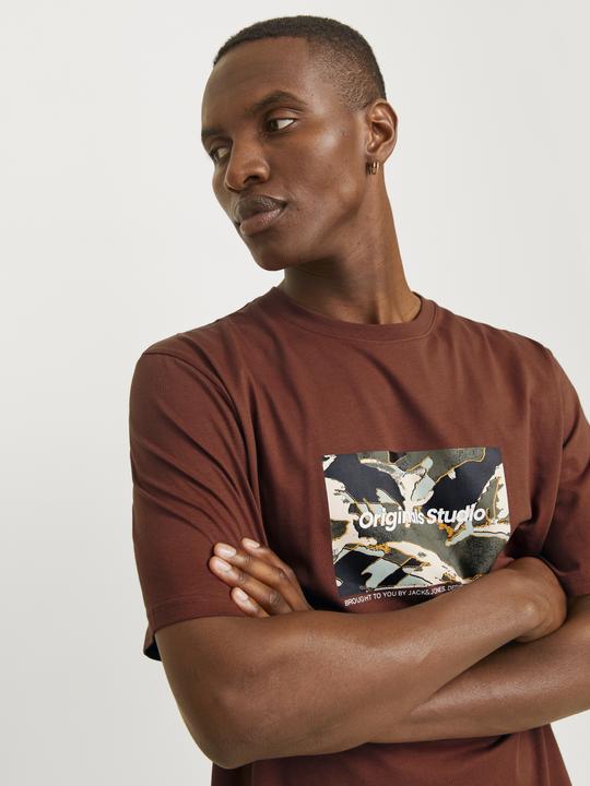 Produktbild Jack & Jones Gedruckt Rundhals T-shirt T-shirt (XS)
