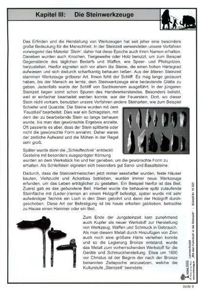 Produktbild Lernwerkstatt - Mit dem Fahrstuhl in die Steinzeit (Deutsch, KOHL VERLAG Der Verlag mit dem Baum, 2004)