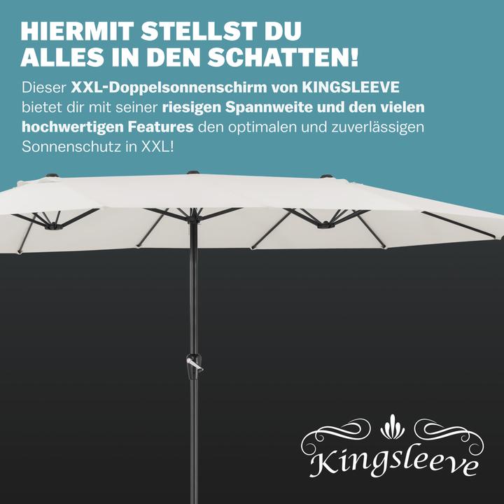 Immagine prodotto Kingsleeve Sonnenschirm XXL (2.70 m)