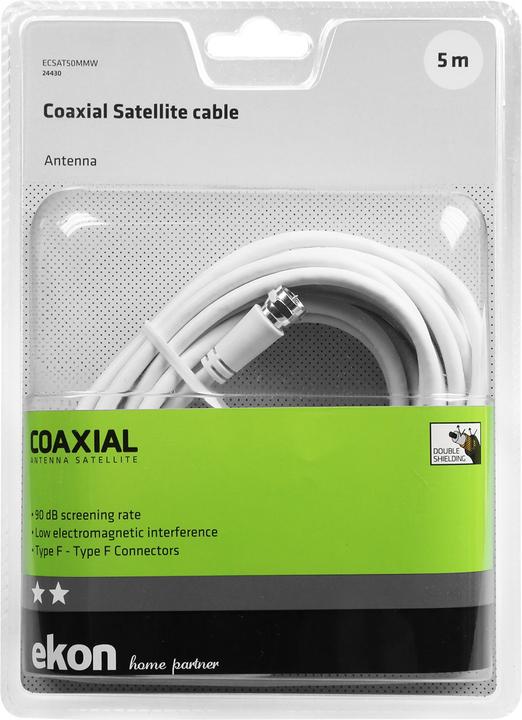 Produktbild Ekon Satellite cable, connectors type F male to male Type F (Antennenkabel)