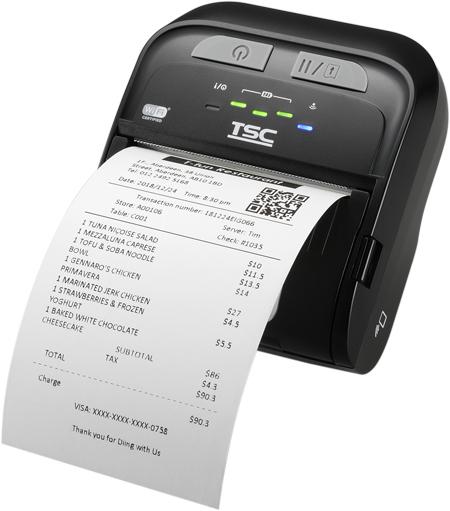 Produktbild TSC TDM-30 Verkabelt & Kabellos Direkt Wärme Mobiler Drucker (USB, Bluetooth, NFC)