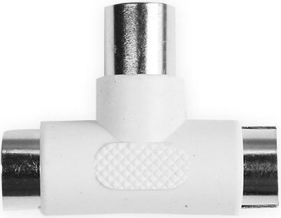 Actual product image Ekon Coaxial antenna splitter with two female outputs (Antenna cable)