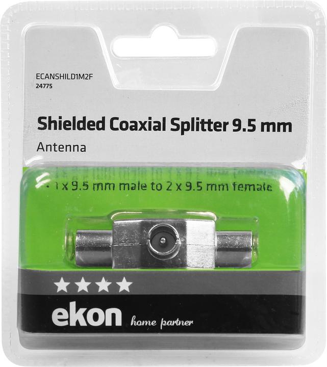 Produktbild Ekon Shielded 9.5mm coaxial antenna splitter (Antennenkabel)