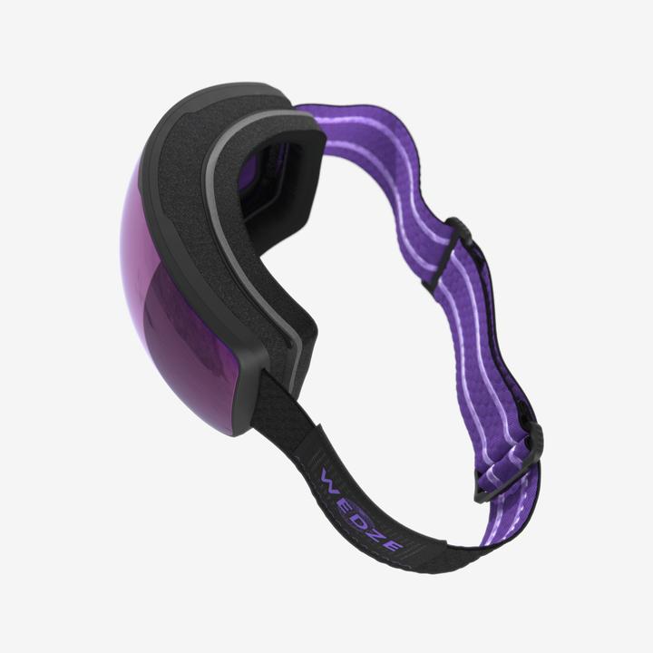 Produktbild Wedze Skibrille Erwachsene/Kinder Schönwetter - G900 S HD violett